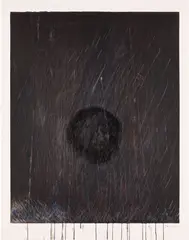 Pat Steir, Waterfall Monoprint #25, 1988, Monoprint in colors, on wove paper, the full sheet