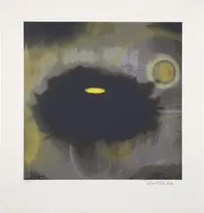 Ross Bleckner, Dream and Do, 1997, Screenprint in colors, on wove paper, with full margins