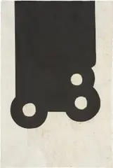 Bikaina XVI (K. 88010) by Eduardo Chillida, 1988, Etching and aquatint, on Japan paper, the full sheet, sold Apr 2025