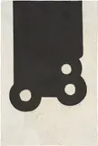 Eduardo Chillida, Bikaina XVI (K. 88010), 1988, Etching and aquatint, on Japan paper, the full sheet