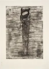 Saw (W. 207) by Jim Dine, 1976, Etching, on Copperplate paper, with full margins, sold Apr 2025