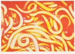 Spaghetti (G. 31) by James Rosenquist, 1970, Lithograph in colors, on Copperplate Deluxe paper, with full margins, sold Apr 2025