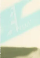 Angel by Ed Ruscha, 2014, Lithograph in colors, on Rives BFK paper, the full sheet, sold Apr 2025