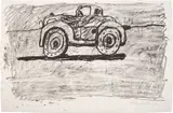 Philip Guston, Car (G. 875), 1980, Lithograph, on Koller Transfer paper, the full sheet