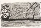 Philip Guston, Scene (G. 929), 1981, Lithograph, on Rives BFK paper, the full sheet