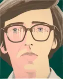 Alex Katz, Portrait of a Poet: Kenneth Koch (S. 34)