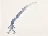 Do Ho Suh, Karma, 2004, Lithograph in colors with hand-coloring, on wove paper, with full margins