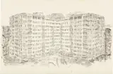 Richard Artschwager, Untitled, 1995, Unique graphite drawing, on laid paper