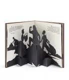 Kara Walker, Freedom: a Fable, 1997, Laser-cut paper pop-up book, bound in brown leather (as issued)