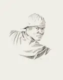 Kehinde Wiley, Battle on Anghiari Study II, from Rush 20th Anniversary Print Portfolio