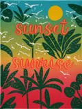 Joel Mesler, Untitled (Sunset Sunrise)