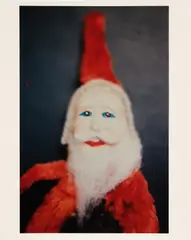 Toy Santa Claus by Mike Kelley, 1993, Chromogenic print, on Fujicolor Crystal Archive paper, with full margins, sold Apr 2025