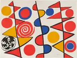 Alexander Calder, Pennants, 1965, Lithograph in colors on wove paper