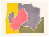Esteban Vicente, Madrigal II, 1982, Lithograph in colors, on wove paper, with full margins