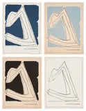Summertime in Italy (with Lines): four plates (E. & B. 35) by Robert Motherwell, 1966, Four lithographs in colors, on Rives BFK and Arches papers, with full margins, sold Jun 2025