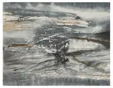 Zao Wou-ki, Untitled (Å. 199), 1968, Etching and aquatint in colors, on Arches paper, the full sheet, folded (as issued)