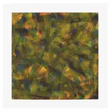 Sol LeWitt, Straight Brushstrokes in Five Colors in All Directions: plate 2 (K. 1996.26), 1996, Etching in colors, on Somerset paper, with full margins