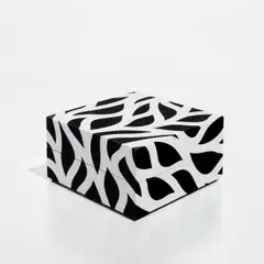 Sol LeWitt, "Loopy Doopy" box, 1999, Painted wood, copper