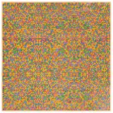 David Roth, Study for Random Colors, c. 1977, Unique watercolor and graphite drawing, on three sheets of joined heavy wove paper, unframed
