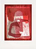 Charline Von Heyl, Untitled, 2012, Woodcut in colors, on Coventry Rag paper, with full margins
