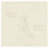 Mel Ramos, Hello Dolly, 1973, Unique graphite drawing, on wove paper