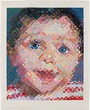 Chuck Close, Emma, 2002, Woodcut in 113 colors, on Shiramine paper, with full margins