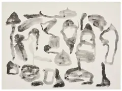 Philip Guston, Untitled (Open Washes) (S. 13), 1966, Lithograph, on Rives BFK paper, with full margins