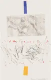 Robert Rauschenberg, Watermelon, from Crops, 1973, Unique screenprint in colors with solvent transfer, on wove paper, the full sheet