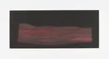 Yōzō Hamaguchi, Red Field (C. 174-2), 1985-91, Mezzotint in colors, on Rives BFK paper, with full margins