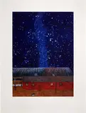 Sarah McEneaney, Chinati Night, 2020, Archival pigment print in colors, on Hahnemühle Photo Rag paper, with full margins
