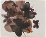 Earth by Mary Weatherford, 1993, Unique watercolor drawing, on Strathmore paper, offered Jun 2025