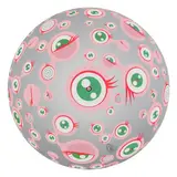 Jellyfish Eyes by Takashi Murakami, 2002, Offset lithograph in colors, on wove paper, the full sheet, contained in the artist's original white painted circular wo, sold Jun 2025