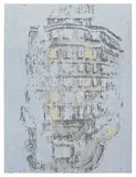 Enoc Perez, Normandie (Blue), 2013, Archival pigment print in colors, on wove paper, the full sheet
