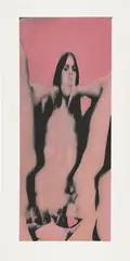 Untitled #1 by Larry Bell, 1974, Screenprint in colors with flocking, on wove paper, with full margins, sold Jun 2025