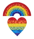 Damien Hirst, Butterfly Rainbow (Large); and Butterfly Heart (Large) (H7-1 & H7-3)