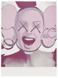 Kaws, SUPERMODEL #2, 1999, Screenprint in colors, on Rives BFK paper, the full sheet