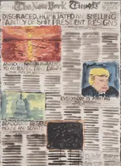 Guy Richards Smit, President Resigns (Wednesday, November 7, 2018), 2017, Digital print in colors, on wove paper, the full sheet