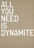 Rirkrit Tiravanija, untitled (all you need is dynamite) (stencil), 2021, Lasercut board