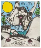 Carroll Dunham, Untitled #1