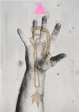 Charlotte Prodger, Richard/Chain, 2014, Risograph in colors, on Munken Lynx paper, the full sheet
