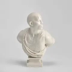 Kehinde Wiley, After La Négresse, 2006, Cast marble dust and resin multiple, contained in the original foam-lined cardboard box