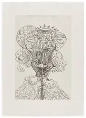 George Condo, Untitled, 1989, Etching, on Hahnemühle paper, with full margins