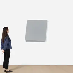 Ellsworth Kelly, Gray Panel, from Painted Wall Sculptures (G. 983), 1982, Painted aluminum multiple