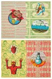 David Wojnarowicz, Earth & Wind; and Fire & Water, from Four Elements (W. 95), 1990, Lithograph diptych in colors, on Rives BFK paper, the full sheets