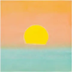 Andy Warhol, Sunset (see F. & S. 85-88), 1972, Unique screenprint in colors, on smooth wove paper, the full sheet