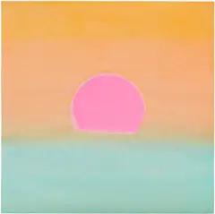 Andy Warhol, Sunset (see F. & S. 85-88), 1972, Unique screenprint in colors, on smooth wove paper, the full sheet