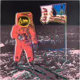 Andy Warhol, Moonwalk (see F. & S. IIB.404-405), 1987, Unique screenprint in colors, on Lenox Museum Board, the full sheet