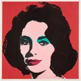 Andy Warhol, Liz (F. & S. 7), 1964, Offset lithograph in colors, on wove paper, with full margins, the colors bright and fresh