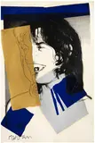 Andy Warhol, Mick Jagger (F. & S. 142), 1975, Screenprint in colors, on Arches Aquarelle paper, the full sheet