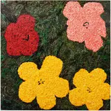 Vik Muniz, Flowers, after Warhol (3)